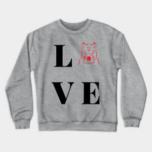 Pittie Love Crewneck Sweatshirt